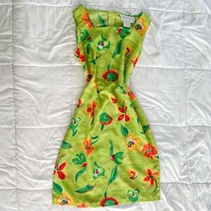 Vintage Floral Dress Size 10